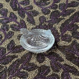 Indiana Glass Clear Mini Trinket Dish